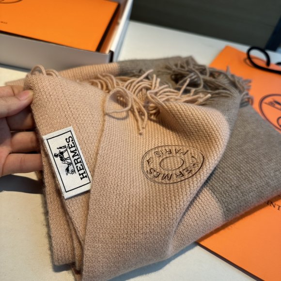 Hermes - Кашемировый шарф JX_0710HE2