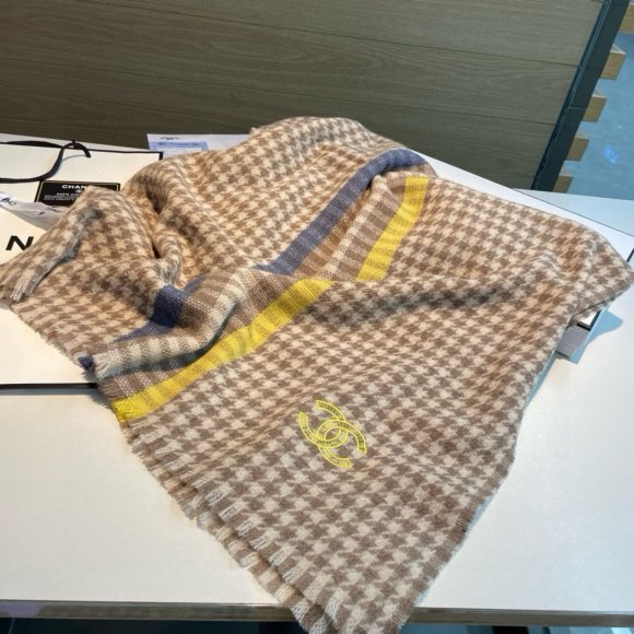 Chanel - Кашемировый шарф JX_0710CH4