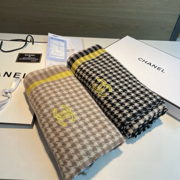 Chanel - Кашемировый шарф JX_0710CH4