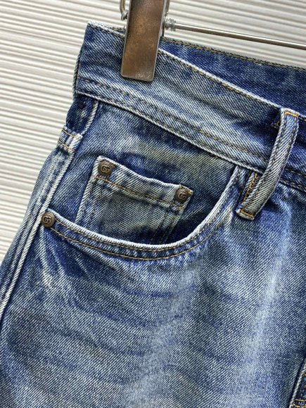 Gucci - Мужские джинсовые шорты TI_0605GU10