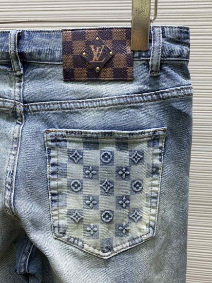 Louis Vuitton - Мужские штаны джинсы TI_1003LV8