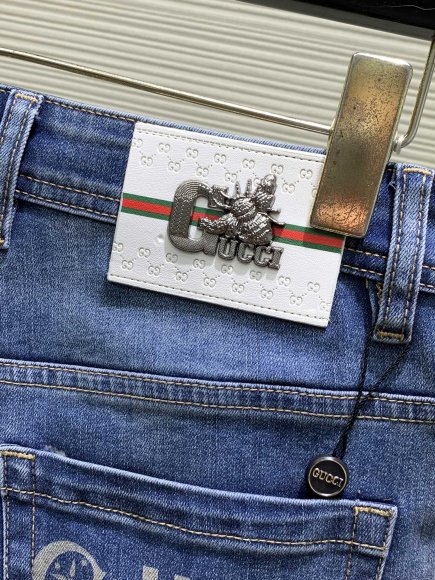 Gucci - Мужские штаны джинсы TI_1106GU8
