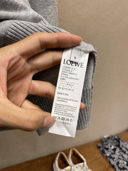 Loewe - Мужская шерстяная кофта свитер DZ_2410LO5