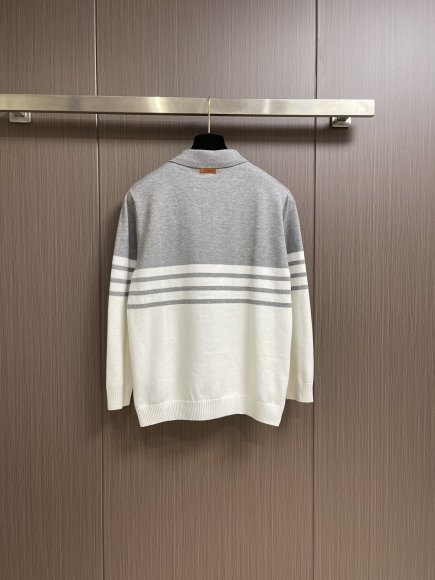 Ermenegildo Zegna - Мужская кофта свитер поло DZ_0611EZ10