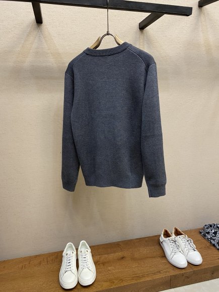 Burberry - Мужская шерстяная кофта свитер DZ_2410BU8