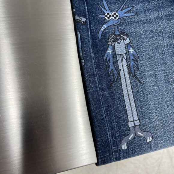 Louis Vuitton - Мужские штаны джинсы DZ_2612LV7