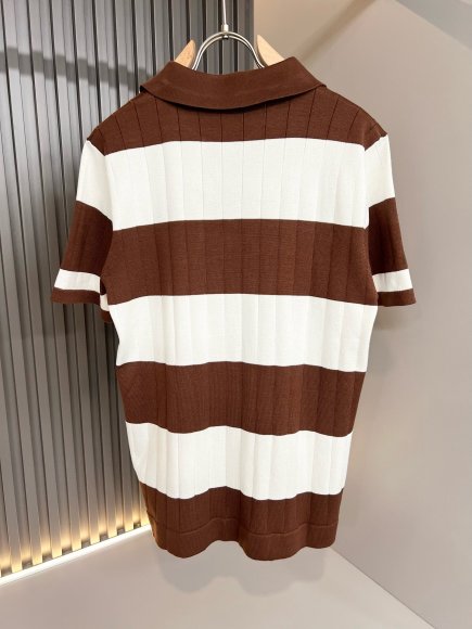 Prada - Мужская трикотажная футболка майка поло DF_3005PR1