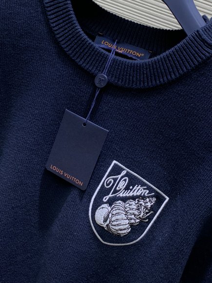 Louis Vuitton Seashells - Мужская кофта свитер пуловер TI_0608LV2