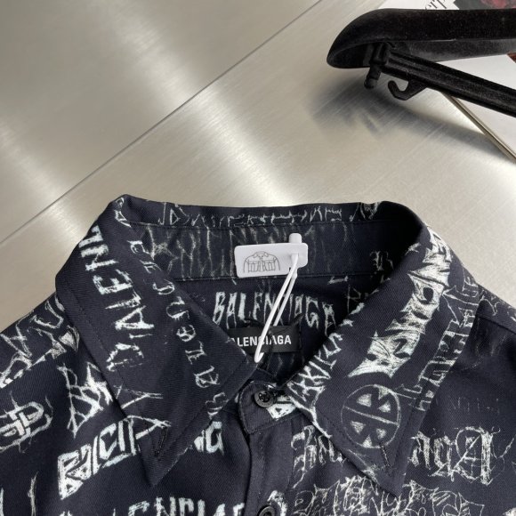 Balenciaga DIY Metal Allover - Мужская рубашка TJ_0804BA8
