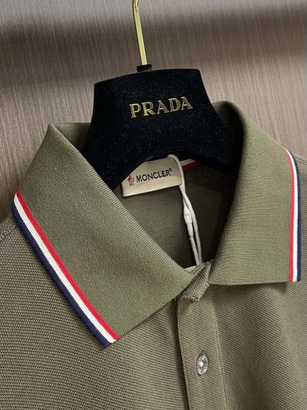 Moncler - Мужская кофта лонгслив поло DZ_0908MO5