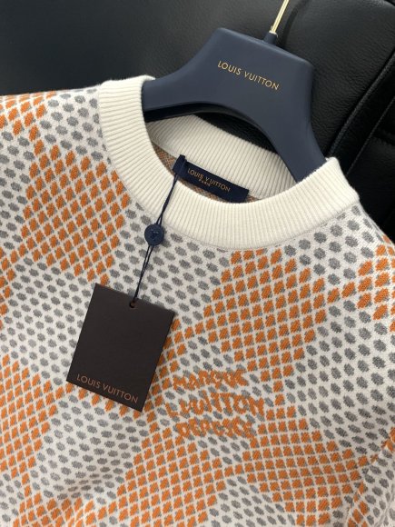Louis Vuitton Damier - Мужская кофта свитер пуловер TI_3009LV1 Louis Vuitton Damier - Мужская кофта свитер пуловер TI_3009LV1