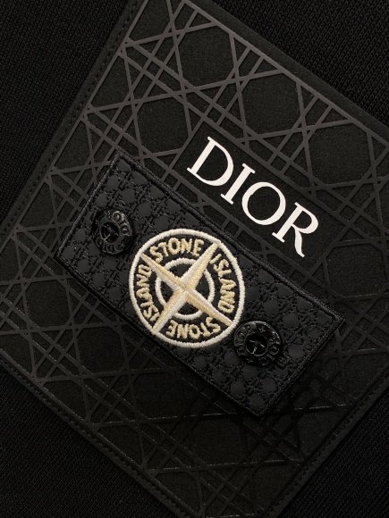 Dior & Stone Island - Мужская кофта свитшот TI_1110DS7