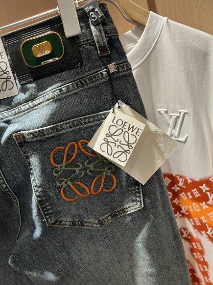 Loewe - Мужские штаны джинсы DF_0904LO10