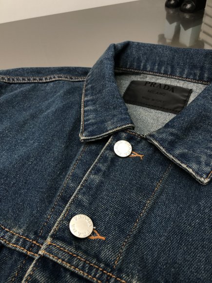 Prada - Мужская джинсовая рубашка куртка DZ_1208PR1