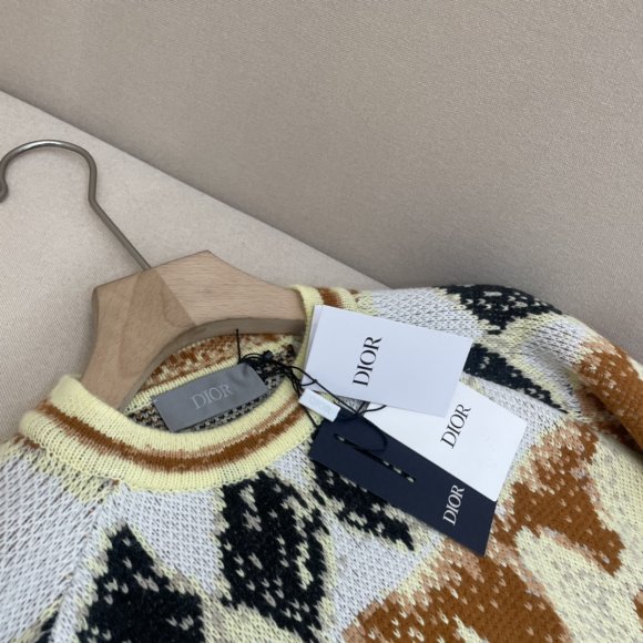 Dior & Peter Doig - Мужская шерстяная кофта свитер DZ_2912DI5