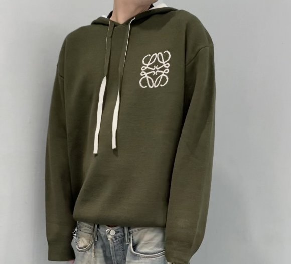 Loewe - Мужская шерстяная кофта худи DZ_1501LO2