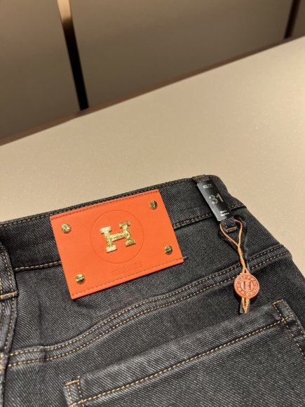 Hermes - Мужские штаны джинсы DF_2711HE2 Hermes - Мужские штаны джинсы DF_2711HE2