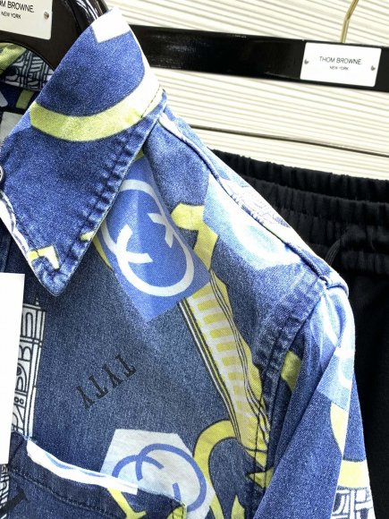 Gucci - Мужская джинсовая рубашка TI_3008GU6