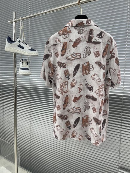 Berluti - Мужская льняная рубашка TJ_0907BE8